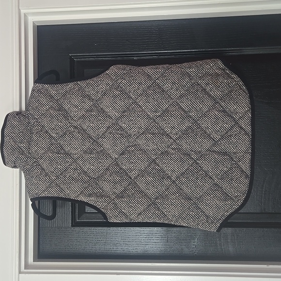 J. Crew Herringbone Puffer Vest Size XS - Picture 5 of 12